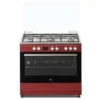 Cuisiniere Piano Gaz CONTINENTAL EDISON CECP9060BODX - 5 Feux - L89,9 X P60,1 XH85cm