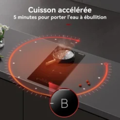 Gasland Chef IH30BF 30cm Plaque à Induction, Encastrable Table De Cuisson à Induction 2 Foyers 3500W [Classe énergétique A] -Bransch Magasin 78510332 3