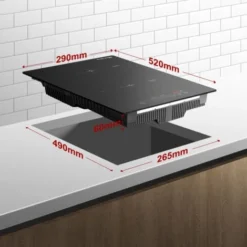 Gasland Chef IH30BF 30cm Plaque à Induction, Encastrable Table De Cuisson à Induction 2 Foyers 3500W [Classe énergétique A] -Bransch Magasin 78510332 5