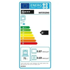 NEFF Four Encastrable 71L Multifonction Porte Escamotable -Bransch Magasin 81574536 3