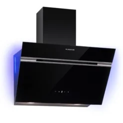 Hotte Aspirante - Klarstein Alina 60 Smart - 594 M³/h Led Lumière D'ambiance - Noir