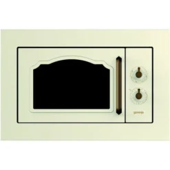 Gorenje Gorenje BM235CLI Toute La Gamme Micro-onde Combiné 23L 800W Ivoire - Micro-ondes (Toute La Gamme, Micro-onde Combiné, 23 L, 800 W, Rotatif, Ivoire) (BM235CLI)