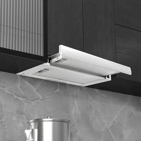 Hotte Aspirante Silencieuse - Hotte Décorative Aspirante Incorporée 480 M³/h Aluminium Acier Inoxydable Best975783 1 Hotte Aspirante Silencieuse - Hotte Décorative Aspirante Incorporée 480 M³/h Aluminium Acier Inoxydable Best975783