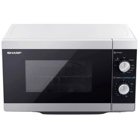 Sharp YC-MG01ES Micro-ondes Noir, Argent 800 W 2 Sharp YC-MG01ES Micro-ondes Noir, Argent 800 W – Image 2