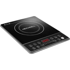 Plaque De Cuisson Induction Simple 2000W Ultra-mince Avec Commande Tactile Par Capteur Et Verrouillage De Sécurité
