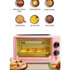 Four électrique Four Multifonctions Pour La Cuisson à La Maison,12LRose -Bransch Magasin 88671415 3