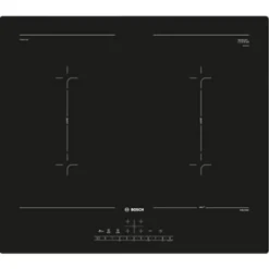 BOSCH PVQ611FC5E - Table De Cuisson à Induction Autonome, 60 Cm, Sans Cadre, Capteur De Gril