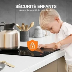 Plaque à Induction 2 Foyer, Double Plaque à Induction Encastrable, Table De Cuisson à Induction 3400W, L51 X P29.5 Cm 9 Plaque à Induction 2 Foyer, Double Plaque à Induction Encastrable, Table De Cuisson à Induction 3400W, L51 X P29.5 Cm -Bransch Magasin 91624288 5