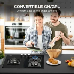 Plaque De Cuisson à Gaz 3 Feux, Plaque Gaz 3 Feuxs, Table De Cuisson à Gaz Encastrable, Gaz Ville Et Bouteille (3 Foyers) -Bransch Magasin 91624302 4