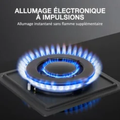 Plaque De Cuisson à Gaz 3 Feux, Plaque Gaz 3 Feuxs, Table De Cuisson à Gaz Encastrable, Gaz Ville Et Bouteille (3 Foyers) -Bransch Magasin 91624302 5