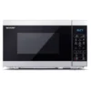 Sharp YC-MS02ES Micro-ondes Noir, Argent, Blanc 800 W