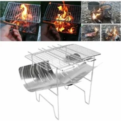 Support De Feu Pliable Four De Camp De Camping Four à Bois Domestique Four De Pique-nique En Plein Air -Bransch Magasin 94926793 5