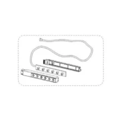 PLATINE DE COMMANDES POUR HOTTE CANDY - 49021253