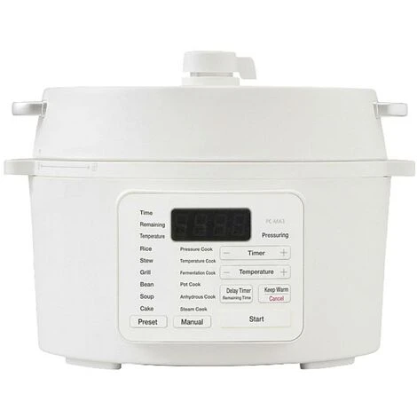 Cuiseur Multifonction WOOZOO By Ohyama PC-MA3 Blanc 2 Cuiseur Multifonction WOOZOO By Ohyama PC-MA3 Blanc – Image 2