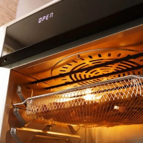 Mini-four Friteuse Bake&Fry 3000 Steel Touch Cecotec 5 Mini-four Friteuse Bake&Fry 3000 Steel Touch Cecotec – Image 5