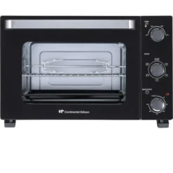 CONTINENTAL EDISON CEMF35B4 - Minifour électrique 35L Noir - 1500W - Rotissoire, Convection Naturelle