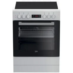 Cuisinière électrique A 72l 4 Feux Blanc - Beko - Fse67300wcs