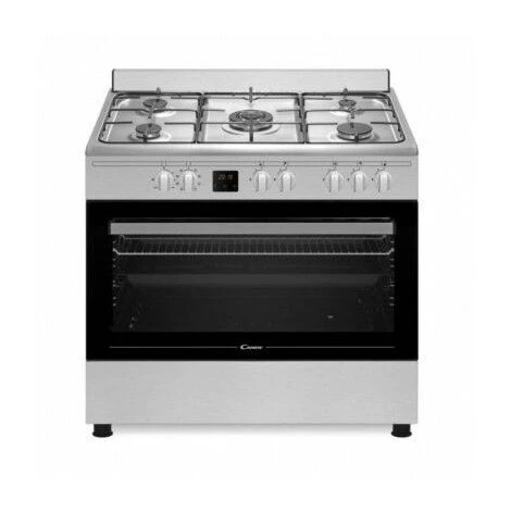 Candy CCGM9025PX/E Cuisinière Gaz Acier Inoxydable A 1 Candy CCGM9025PX/E Cuisinière Gaz Acier Inoxydable A